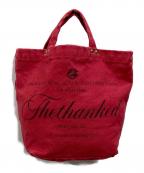 DEUXIEME CLASSEドゥーズィエム クラス）の古着「Logo bag small 2（ロゴバッグスモール）」｜レッド