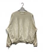 SLOBE IENAスローブ イエナ）の古着「ビックシルエットピグメント裏毛プルオーバー」｜アイボリー