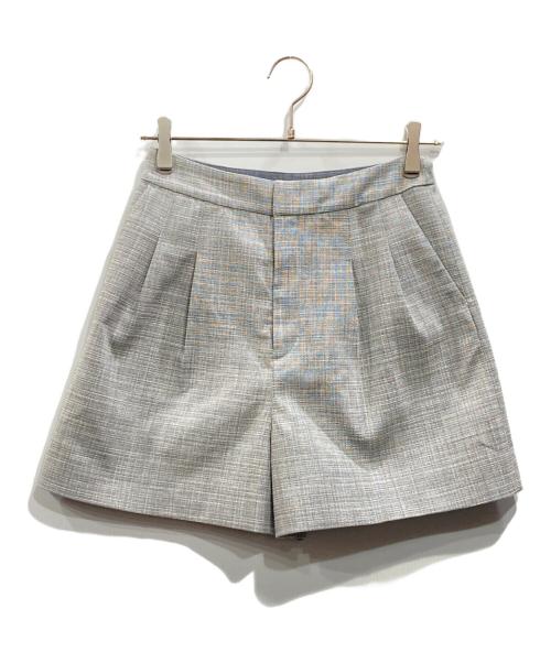 CELFORD（セルフォード）CELFORD (セルフォード) バリエーションツイードショートパンツ グレー サイズ:36の古着・服飾アイテム