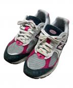 NEW BALANCEニューバランス）の古着「ローカットスニーカー」｜ホワイト×ピンク