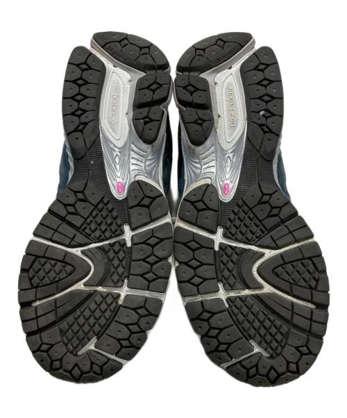 NEW BALANCE（ニューバランス）NEW BALANCE (ニューバランス) ローカットスニーカー ホワイト×ピンク サイズ:25.5cmの古着・服飾アイテム