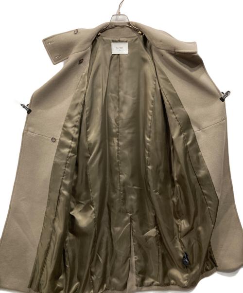 SLOBE IENA（スローブ イエナ）SLOBE IENA (スローブ イエナ) パイルメルトンスタンドコクーンコート オリーブ サイズ:38の古着・服飾アイテム