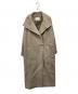 SLOBE IENA（スローブ イエナ）の古着「パイルメルトンスタンドコクーンコート」｜オリーブ