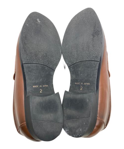 PUBLIC TOKYO（パブリックトウキョウ）PUBLIC TOKYO (パブリックトウキョウ) ペニーローファー ブラウン サイズ:2の古着・服飾アイテム