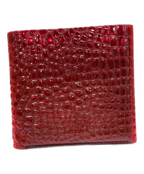 beautiful people（ビューティフルピープル）beautiful people (ビューティフルピープル) nothiong to hide vinyl card wallet レッドの古着・服飾アイテム