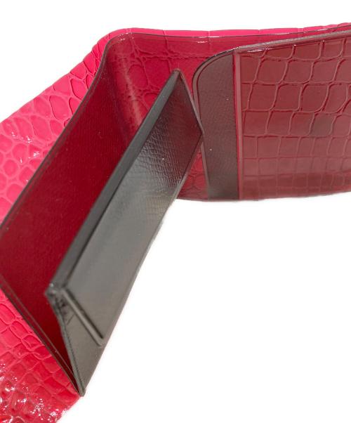 beautiful people（ビューティフルピープル）beautiful people (ビューティフルピープル) nothiong to hide vinyl card wallet レッドの古着・服飾アイテム