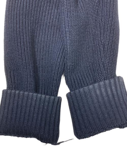 MONCLER（モンクレール）MONCLER (モンクレール) ニット切替ダウンジャケット ネイビー サイズ:Sの古着・服飾アイテム