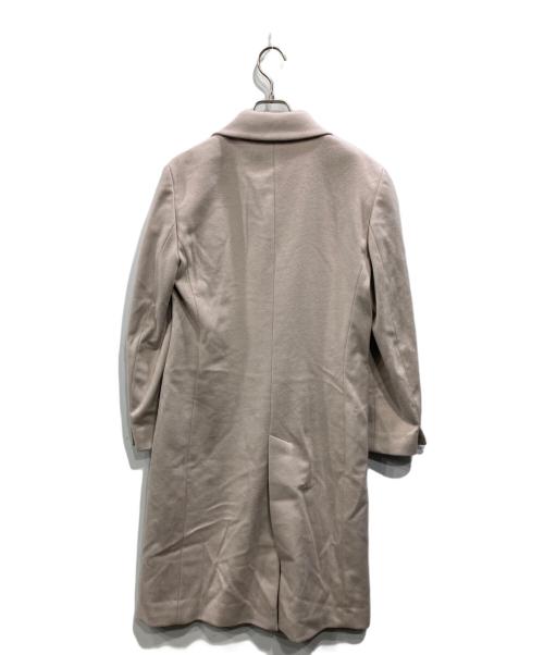 Les Copains（レコパン）Les Copains (レコパン) チェスターコート ピンク サイズ:42の古着・服飾アイテム