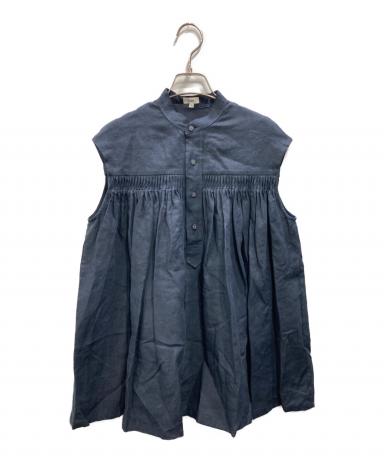 中古・古着通販】SCYE (サイ) リネン ピンタック スリーブレス バンド 