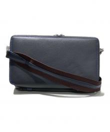 KIEFER NEU（キーファーノイ）の古着「オーガナイザークラッチバッグ」｜ネイビー