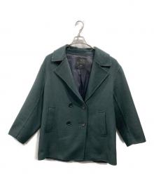 23区（ニジュウサンク）の古着「MANTECOPureリバー Pコート」｜グリーン