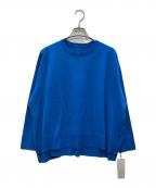 UNFILOアンフィーロ）の古着「マイビューティ クルーネック ニット」｜ブルー