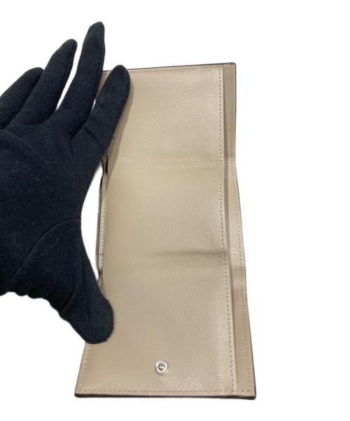 bonaventura（ボナベンチュラ）BONAVENTURA (ボナベンチュラ) 3つ折り財布 ベージュの古着・服飾アイテム