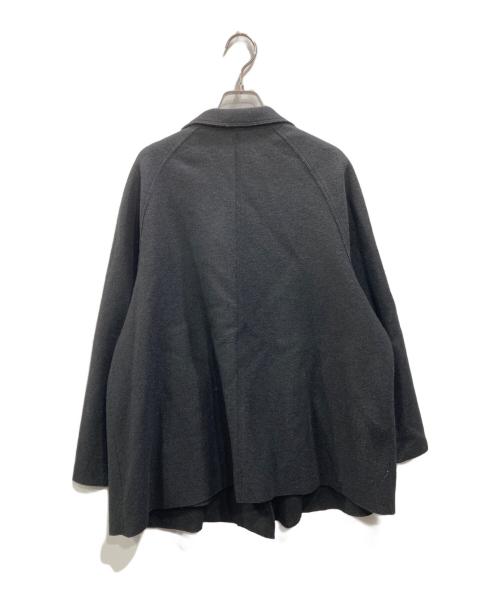 23区（ニジュウサンク）23区 (ニジュウサンク) コンプレストパイル ライトアウター ブラック サイズ:46の古着・服飾アイテム