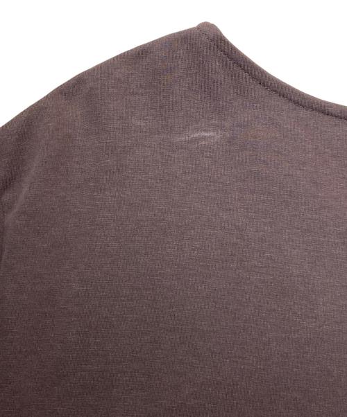 23区（ニジュウサンク）23区 (ニジュウサンク) カットソーワンピース パープル サイズ:48の古着・服飾アイテム