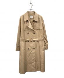 23区（ニジュウサンク）の古着「エアータンブラー TCギャバジン ロング トレンチコート」｜ベージュ