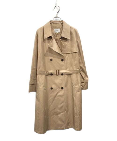 23区（ニジュウサンク）23区 (ニジュウサンク) エアータンブラー TCギャバジン ロング トレンチコート ベージュ サイズ:48の古着・服飾アイテム