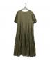 23区（ニジュウサンク）の古着「ソフトコットンローン ティアード ワンピース」｜カーキ
