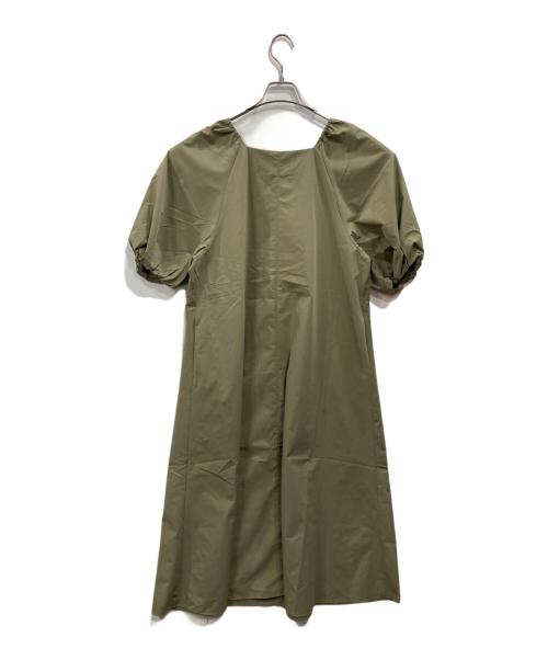 UNFILO（アンフィーロ）UNFILO (アンフィーロ) FINE MOVE 2WAYワンピース カーキ サイズ:XLの古着・服飾アイテム