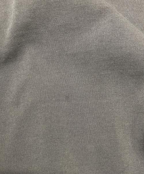 23区（ニジュウサンク）23区 (ニジュウサンク) ツイストコットンプレーティング バルーンスリーブ カットソー グレー サイズ:46の古着・服飾アイテム