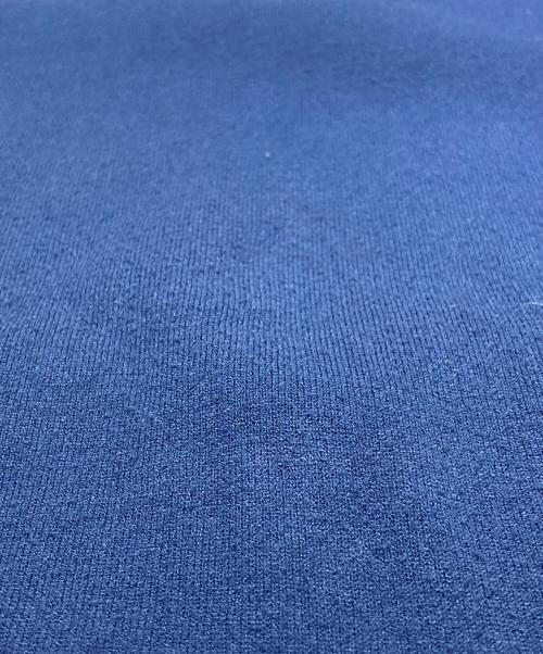 23区（ニジュウサンク）23区 (ニジュウサンク) 洗えるダブルフェイス プルオーバー ニット ブルー サイズ:46の古着・服飾アイテム