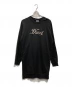 DIESELディーゼル）の古着「スウェットワンピース」｜ブラック