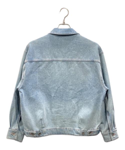stola.（ストラ）stola. (ストラ) デニムジャケット スカイブルー サイズ:38の古着・服飾アイテム