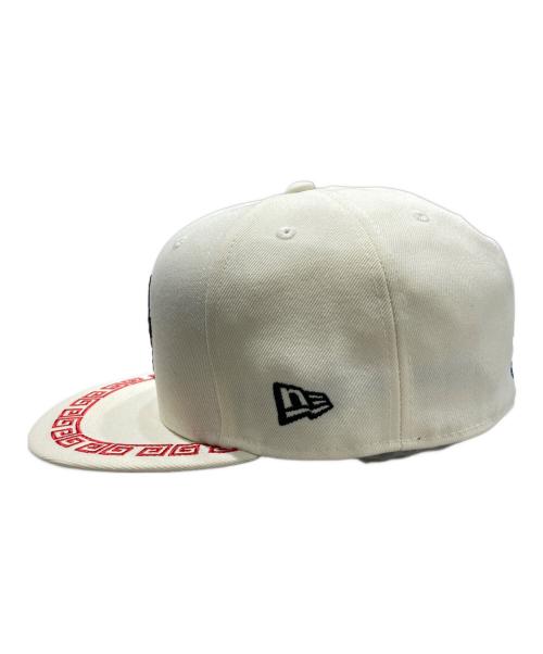 New Era（ニューエラ）New Era (ニューエラ) キャップ アイボリー サイズ:7 5/8 60.6cmの古着・服飾アイテム