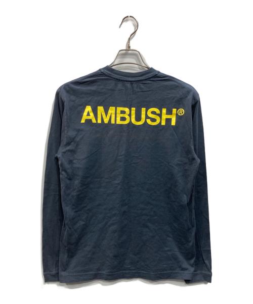 AMBUSH（アンブッシュ）AMBUSH (アンブッシュ) ロゴプリントカットソー ネイビー サイズ:1の古着・服飾アイテム