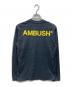AMBUSH (アンブッシュ) ロゴプリントカットソー ネイビー サイズ:1：4000円