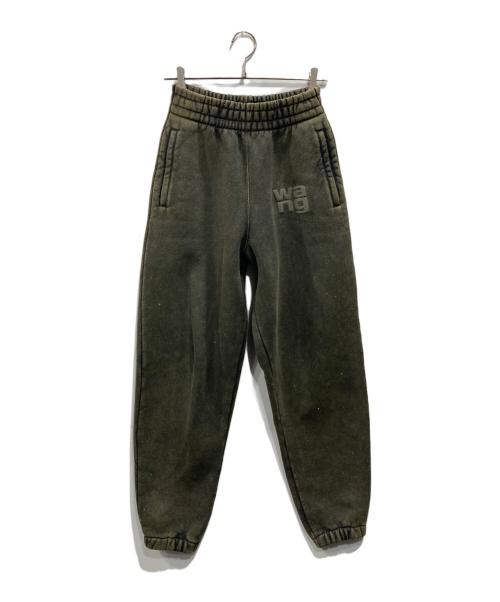 ALEXANDER WANG（アレキサンダー・ワン）ALEXANDER WANG (アレキサンダー・ワン) ラメスウェットパンツ オリーブ サイズ:XSの古着・服飾アイテム