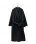 23区（ニジュウサンク）の古着「MANTECOリバーロングコート」｜ブラック