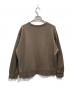 23区 (ニジュウサンク) ハイゲージテリー スウェット ブラウン サイズ:46：5000円