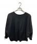 23区 (ニジュウサンク) 洗えるウールミルドジャージー フォルム カットソー ブラック サイズ:SIZE 46：8000円