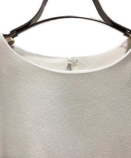 Whim Gazette（ウィムガゼット）Whim Gazette (ウィムガゼット) 刺繍ジョーゼットプルオーバー アイボリー サイズ:SIZE Freeの古着・服飾アイテム