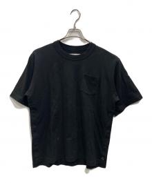 sacai（サカイ）の古着「Studs Pocket Tee」｜ブラック