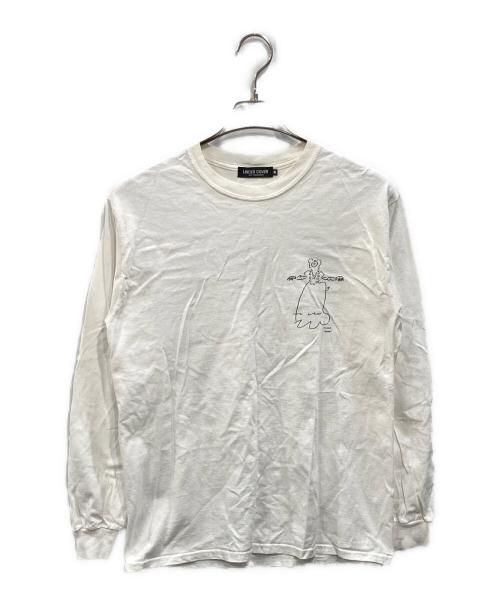 UNDERCOVER（アンダーカバー）UNDERCOVER (アンダーカバー) GRACE L/S TEE ホワイト サイズ:Ｍの古着・服飾アイテム