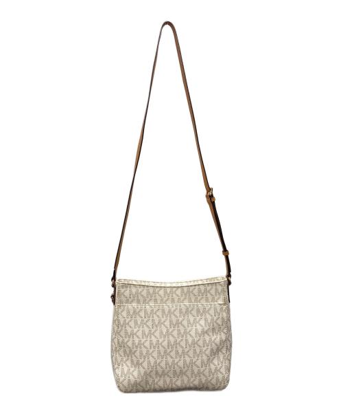 MICHAEL KORS（マイケル・コース）MICHAEL KORS (マイケル・コース) ショルダーバッグ ホワイトの古着・服飾アイテム