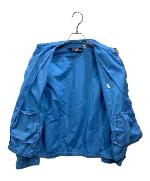 POLO RALPH LAUREN（ポロ・ラルフローレン）POLO RALPH LAUREN (ポロ・ラルフローレン) ジップジャケット ブルー サイズ:Sの古着・服飾アイテム