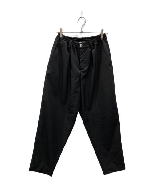 MARNI（マルニ）MARNI (マルニ) ウールトロピカルシャーリング1Pテーパードパンツ ブラック サイズ:44の古着・服飾アイテム