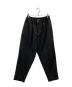 MARNI（マルニ）の古着「ウールトロピカルシャーリング1Pテーパードパンツ」｜ブラック