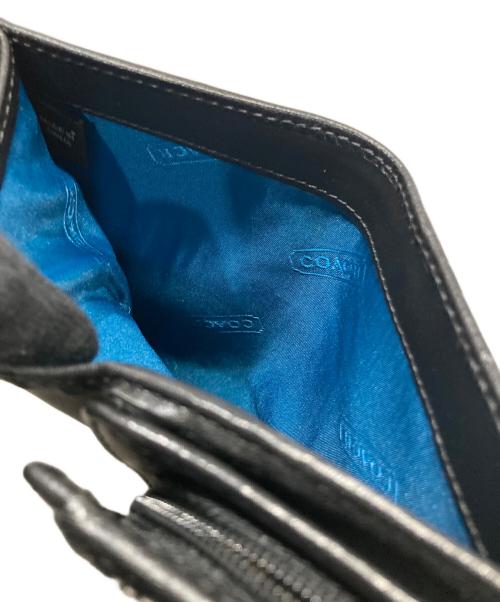 COACH（コーチ）COACH (コーチ) 2つ折り財布 ブラックの古着・服飾アイテム