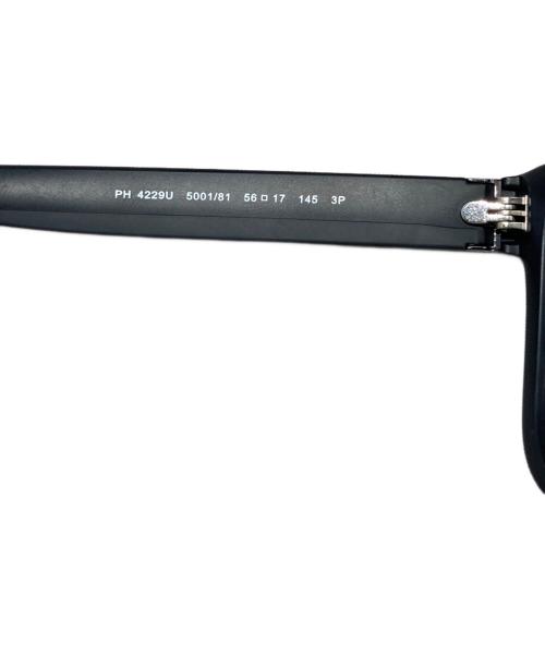 POLO RALPH LAUREN（ポロ・ラルフローレン）POLO RALPH LAUREN (ポロ・ラルフローレン) サングラス ブラック サイズ:SIZE 56□17-145の古着・服飾アイテム