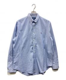 RALPH LAUREN（ラルフローレン）の古着「ボタンダウンシャツ」｜ブルー