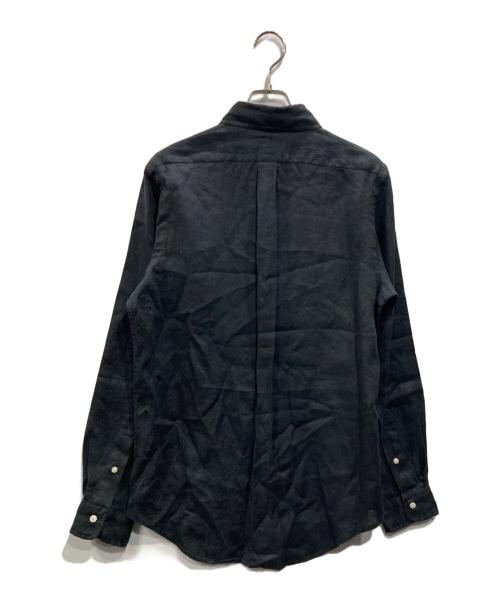 POLO RALPH LAUREN（ポロ・ラルフローレン）POLO RALPH LAUREN (ポロ・ラルフローレン) リネンボタンダウンシャツ ブラック サイズ:Sの古着・服飾アイテム