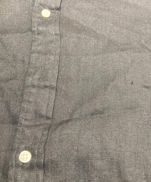 POLO RALPH LAUREN（ポロ・ラルフローレン）POLO RALPH LAUREN (ポロ・ラルフローレン) リネンボタンダウンシャツ ブラック サイズ:Sの古着・服飾アイテム