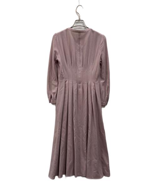 ANAYI（アナイ）ANAYI (アナイ) ソフトアムンゼンタックフレアワンピース ピンク サイズ:36の古着・服飾アイテム