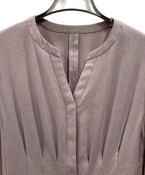 ANAYI（アナイ）ANAYI (アナイ) ソフトアムンゼンタックフレアワンピース ピンク サイズ:36の古着・服飾アイテム