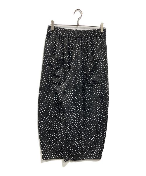 FRAPBOIS（フラボア）FRAPBOIS (フラボア) シフォンカットパンツ ブラック サイズ:1の古着・服飾アイテム