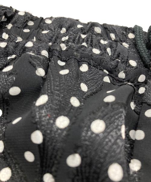 FRAPBOIS（フラボア）FRAPBOIS (フラボア) シフォンカットパンツ ブラック サイズ:1の古着・服飾アイテム